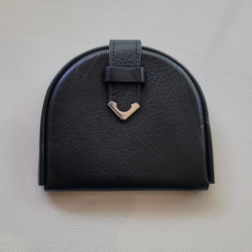 Cartier Black Mini Leather Coin Purse/Pouch/Wallet